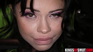 My tattooed latina ex-wife gives sloppy deepthroat asmr sex