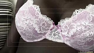 brunette ebony milf takes interracial anal double penetration in group