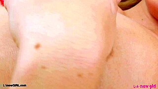 Adorable Blonde Petite Model Strips Sexy Body in Daddy Photoshoot Tease