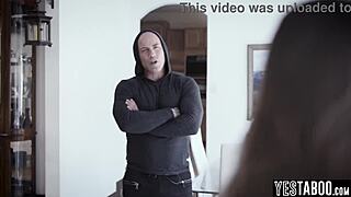 big tits blonde milf chokes on deepthroat before getting railed hard