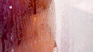 amirah anastasia's naked latina milf curves glisten in steamy shower tease