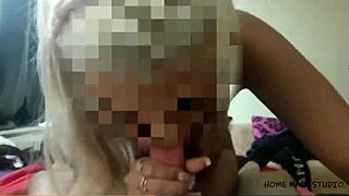 oops, mommy's tight pussy gripped my cock so hard while riding!