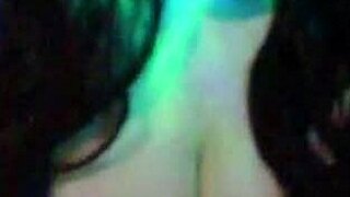 can this fat goth milf handle that huge dildo?