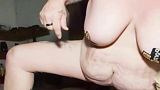 Busty cheating wife offers ass pussy to doc's tongue cock