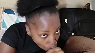 Mastermeat1 Intensely Facefucks Pretty Ebony Eyes