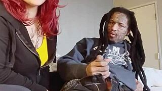 my fave collab sucking gaktrizzy's bbc with purple braces deepthroat slobber fest