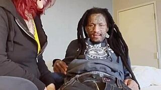 my fave collab sucking gaktrizzy's bbc with purple braces deepthroat slobber fest