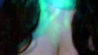 can this fat goth milf handle that huge dildo?