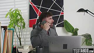 Cheating big tits milf dominates husband and boyfriend threesome