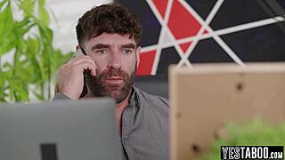 Cheating big tits milf dominates husband and boyfriend threesome