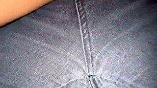 brazilian couple flashes strangers outdoors, scores two mouth cumshots dogging