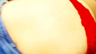 i pound milf doggystyle while dildo stretches her fat ass gaping!