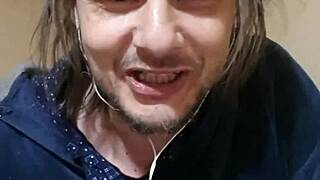 Davide's intense italian european mature cock sucking session