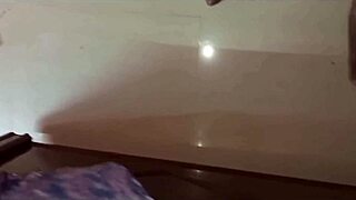 Step Sister Begs Brother to Massage Back Pain Turns Into Rough Fuck