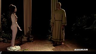 laura de isla jerks off in sexy topless scene