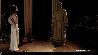 laura de isla jerks off in sexy topless scene