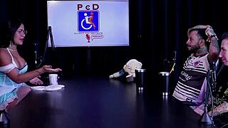 Tifany Rocha Naughty Latina Casting Interview Sheer Red Moments