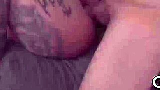 tattooed busty milf takes massive cock deep in her ass got mum style