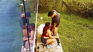 curvy colombian bbw babe receives juicy homemade pussy massage