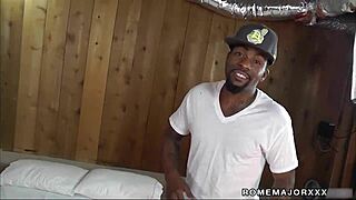 Rome Major Blasts Cumshot on Sydnee Capri's Plump Pussy After Rough Interracial Fuck