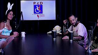 Tifany Rocha Naughty Latina Casting Interview Sheer Red Moments