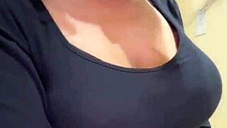 Slut Neighbor Flashes Nipples Teasingly