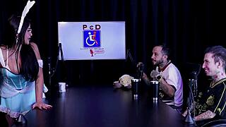 Tifany Rocha Naughty Latina Casting Interview Sheer Red Moments