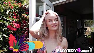 roxy shaw's small tits striptease explodes into hot naked posing frenzy!