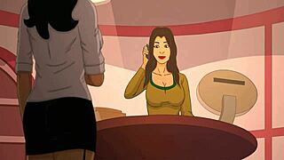 horny desi stepmom fucks me rough with hindi chudai moans