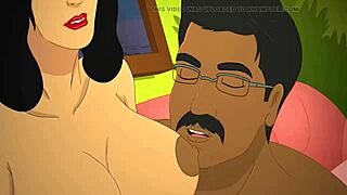 horny desi stepmom fucks me rough with hindi chudai moans