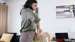 avery black's big ass faces helena locke's strapon office pound