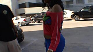 Big Booty Miyamme Spice Bent Over for Huge Cock Pounding