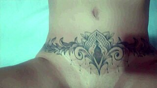 madrasta pops enteado's cherry with juicy pussy soak