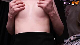 Young Milf's Nipple Orgasm Erupts Boldly