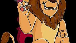 Stepmom calls me king for day strips teasing wildly!