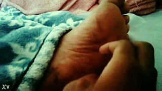 Mature Latina's Sexy Feet Get Tickled Until Annoyed and Squirming