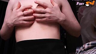 Young Milf's Nipple Orgasm Erupts Boldly