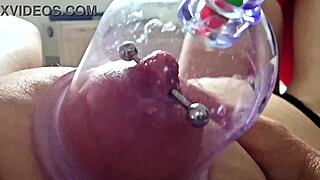 pump those pierced nipples while i suck hard baby