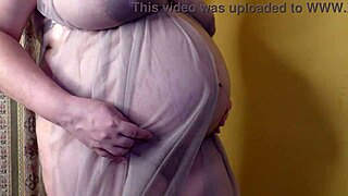 bbw pregnant wife teases hairy pussy what if you catch me like this
