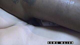 Bbc rome major stuffs sara jay's throat and pussy deep