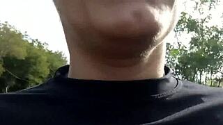 Married Latina Pays Daytime Street Blowjob to Stranger's Monster Cock