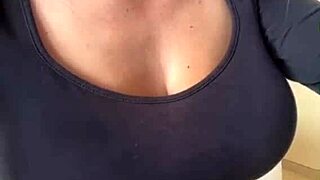 Wanna see my stepmom's huge natural tits and those perky nipples up close??