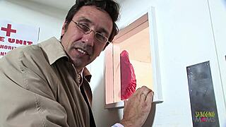 Bisexual Blonde Milfs with Big Boobs Tattoos Crave Threesome After Workout