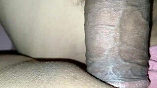 Sharing that tight bed with stepson turns into wild anal creampie pounding frenzy