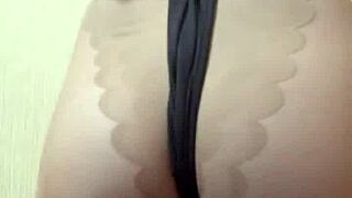 big ass mistress elza koms demands ass worship in heels cage