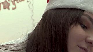 Curvy BBW Milf Gives ASMR Hot Blowjob JOI with Toys for New Year