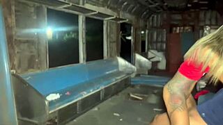 My wife hunts big cocks at carnival behind my back