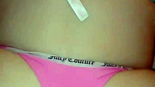 sexy pawg resaboo soaks pink lingerie pussy bareback creampie