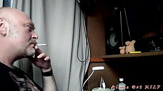 Aimee Hot Milf Caresses Nipples in Steamy Closeup