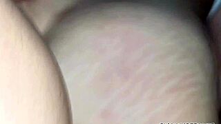 stepmom's panty hole exposed cheating neighbor doggystyle hairy pussy